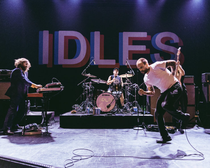 IDLES live at Terminal 5 in New York, 2021