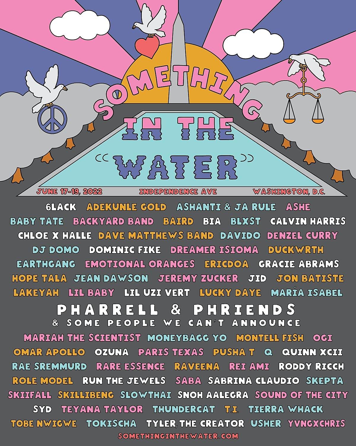 Win wristbands to Something In the Water 2023