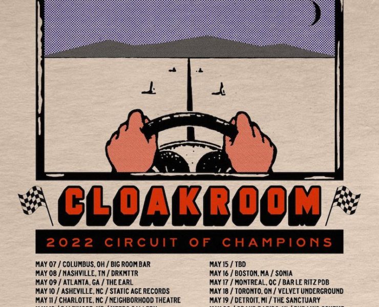 Cloakroom tour dates
