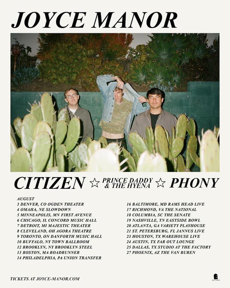 Joyce Manor announce summer tour dates Treble