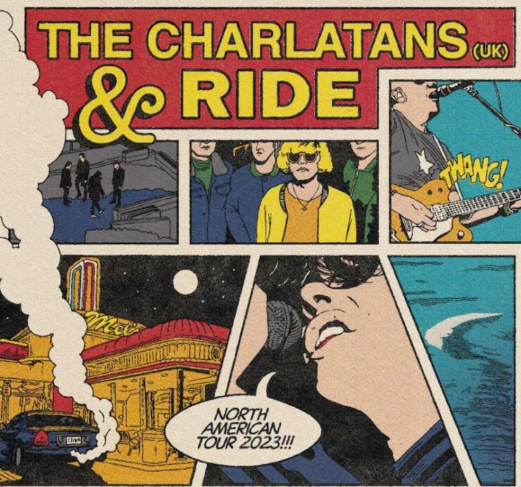 Ride Charlatans UK tour