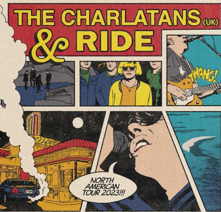 Ride Charlatans UK tour
