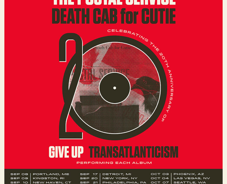 Death Cab Postal Service tour