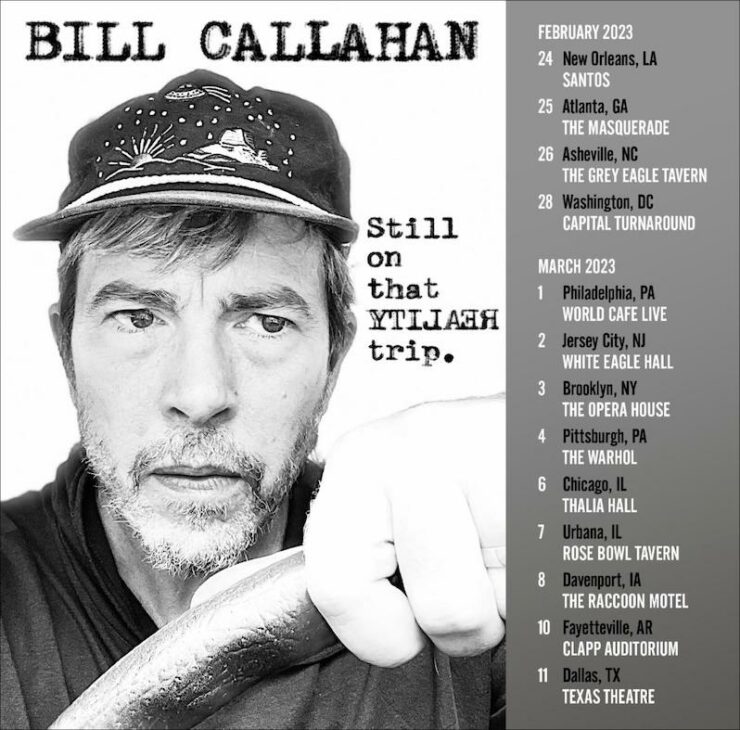 Bill Callahan announces spring tour dates Treble