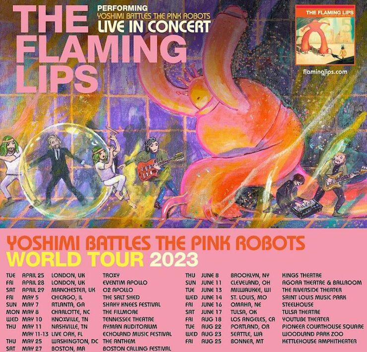 Flaming Lips Yoshimi tour