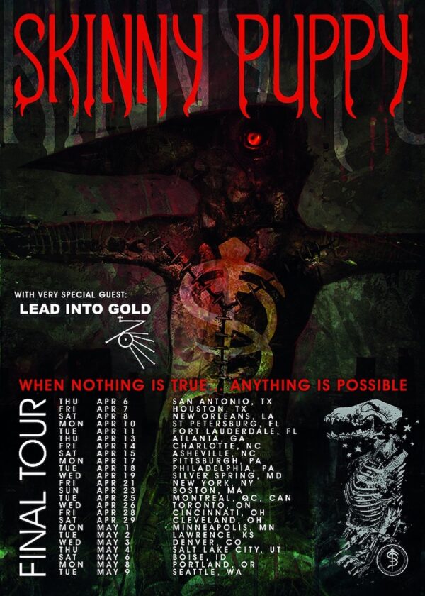 Skinny Puppy announce their final tour Treble