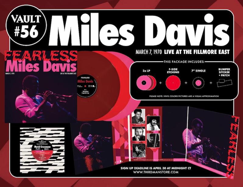 Miles Davis Fearless Third Man Vault