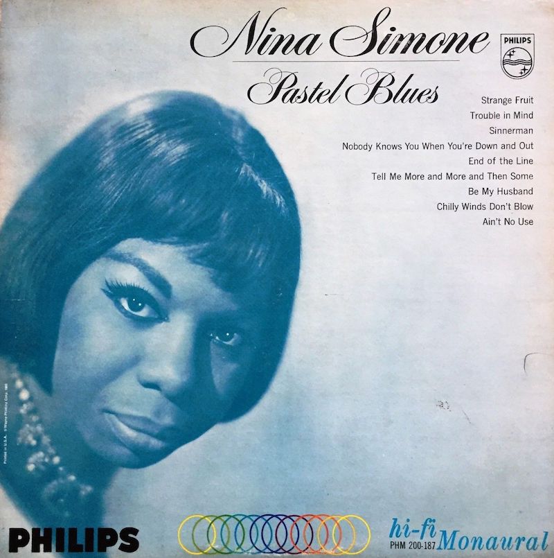 Nina Simone Pastel Blues
