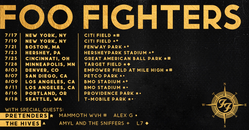 Foo Fighters 2024 tour
