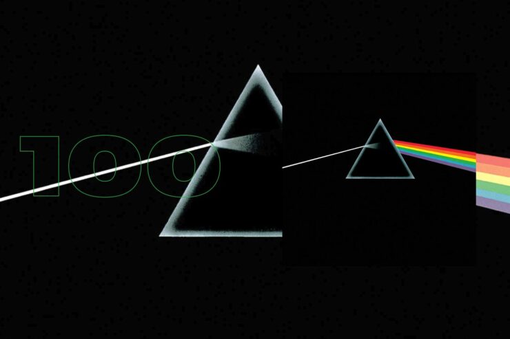 Pink Floyd Dark Side of the Moon - Treble 100
