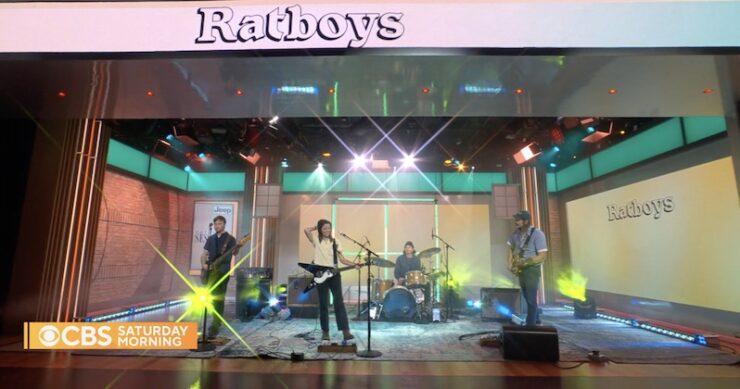 Ratboys CBS Saturday Morning
