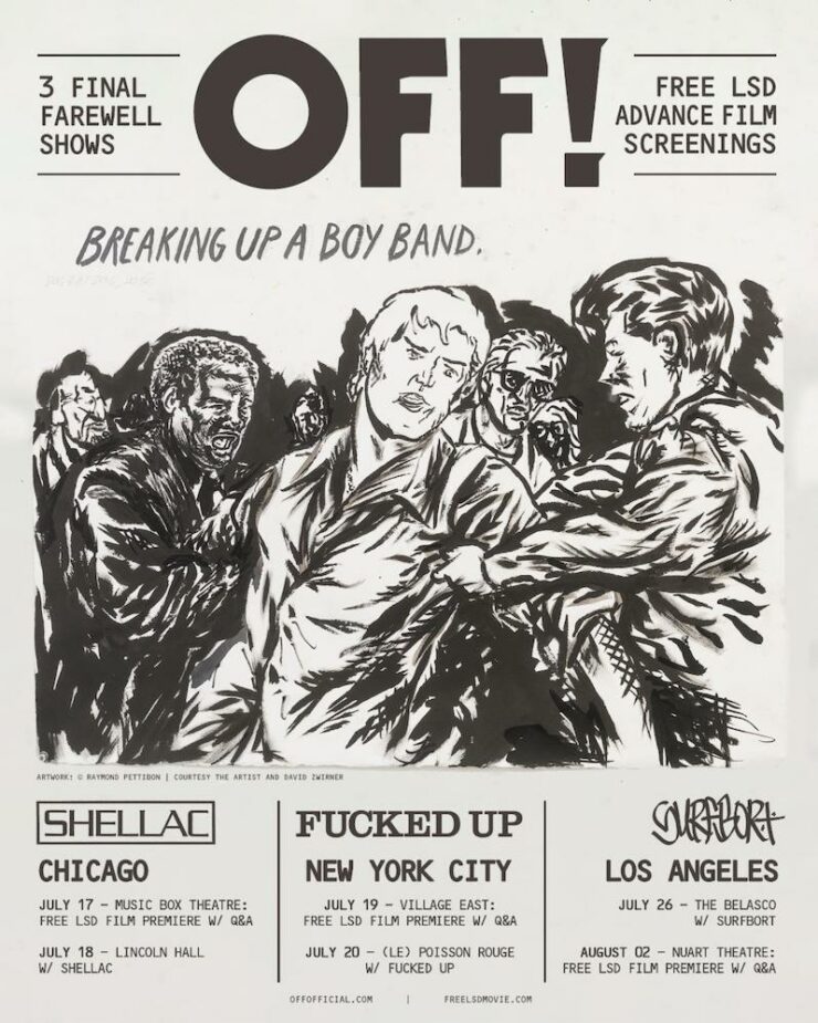 OFF! live dates