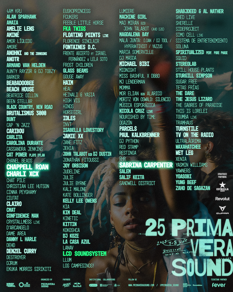 See the massive Primavera Sound 2025 lineup Treble