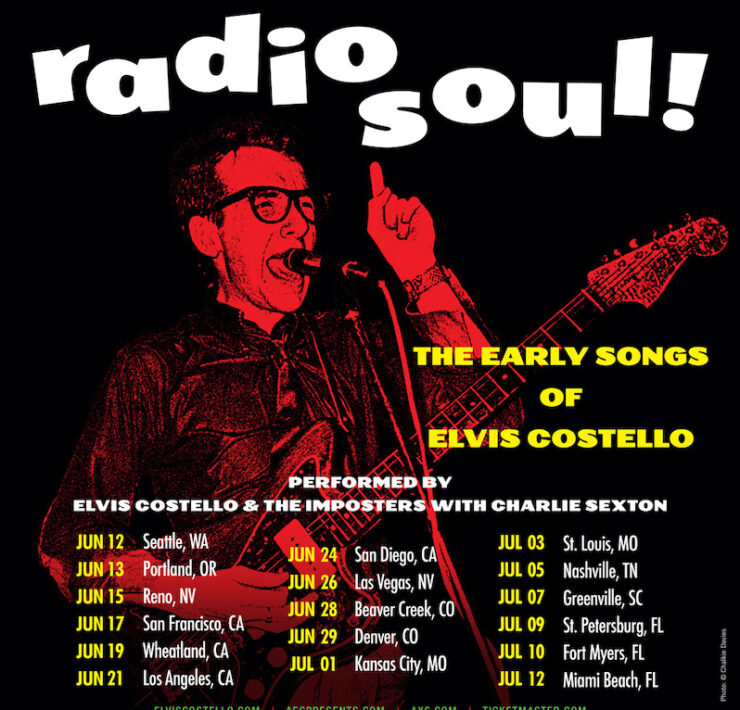 Elvis Costello Radio Soul tour