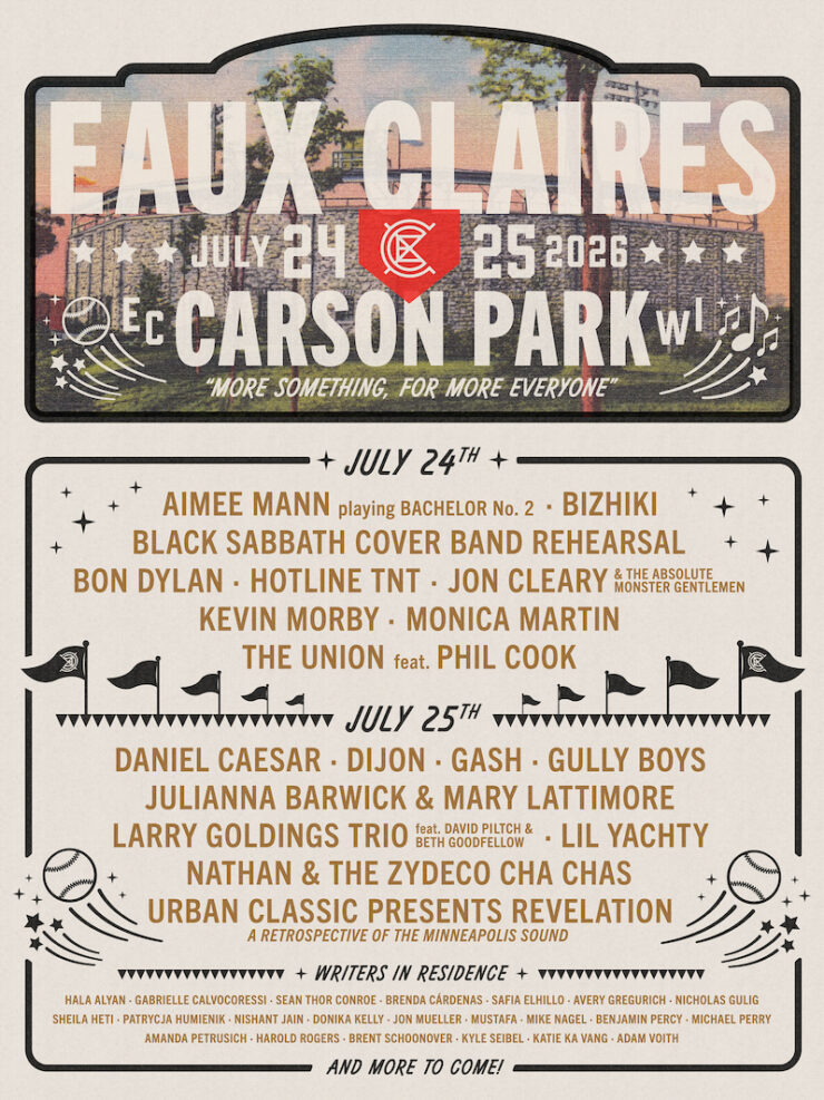 Eaux Claires fest 2026